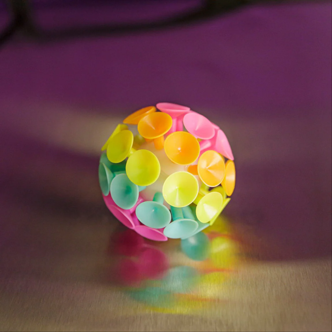 Jumbo Light-Up Suction Ball by Toysmith - Image 2