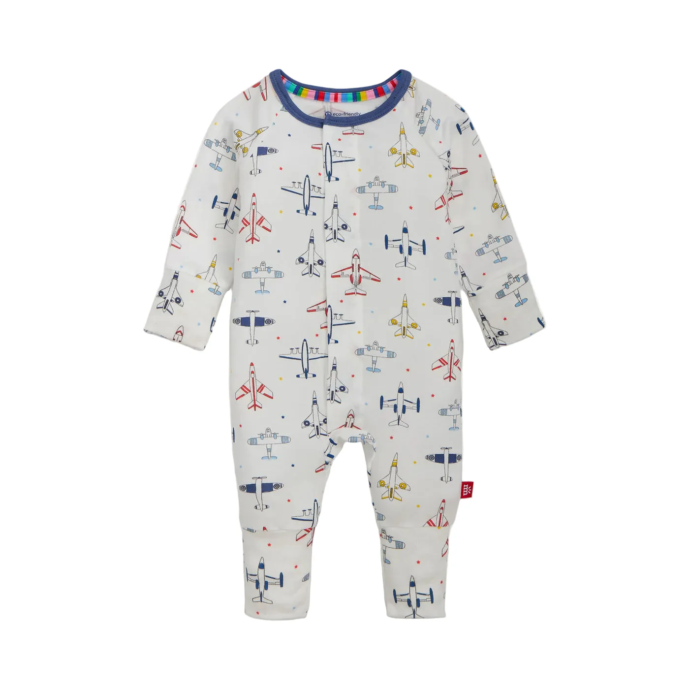 Just Plane Fun Modal Magnetic Coverall by Magnetic Me - FINAL SALE