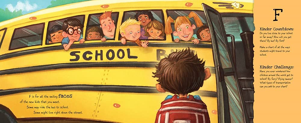 K is for Kindergarten - Hardcover - Image 2