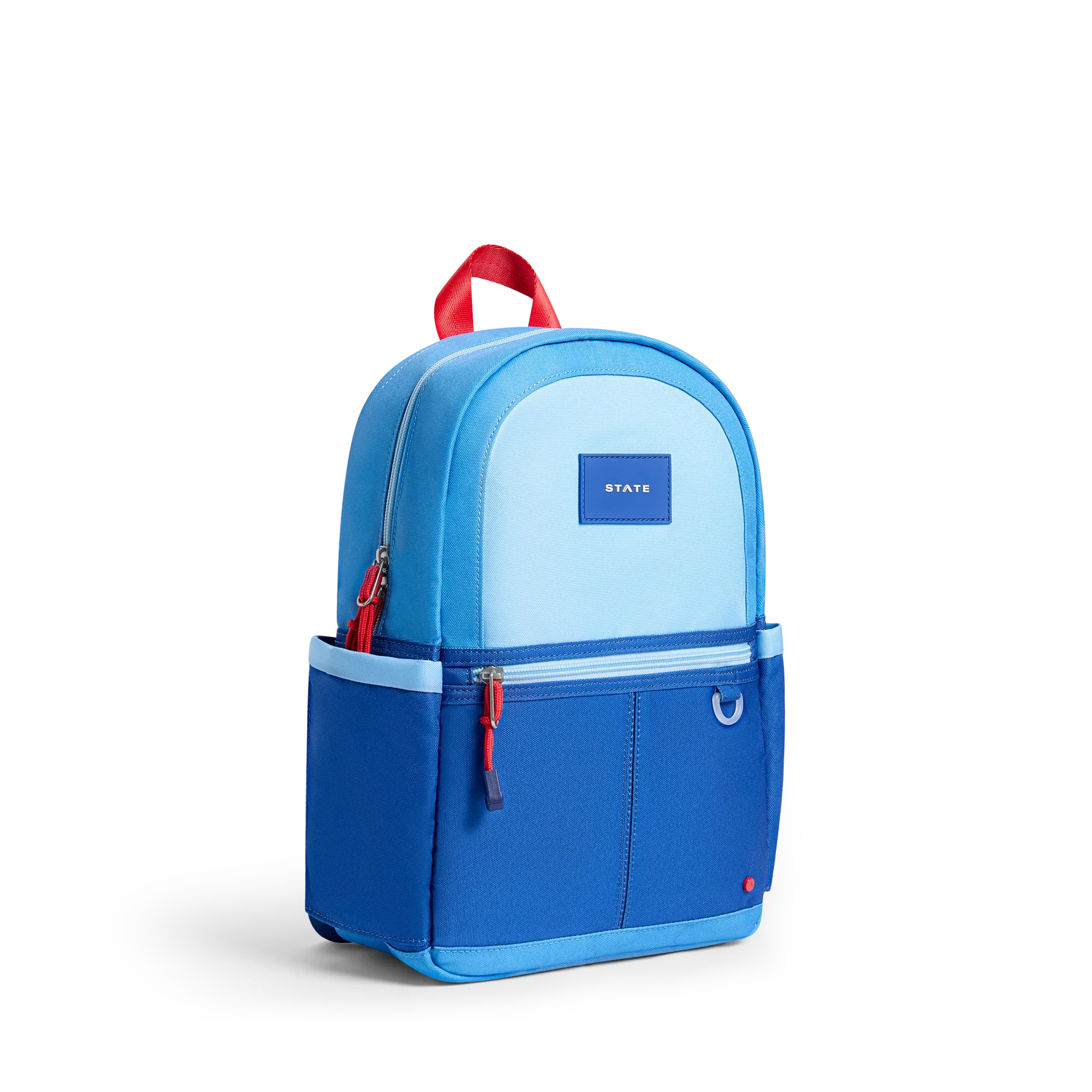 Kane Kids Mini Backpack - Blue/Light Blue Colorblock by State Bags - Image 3
