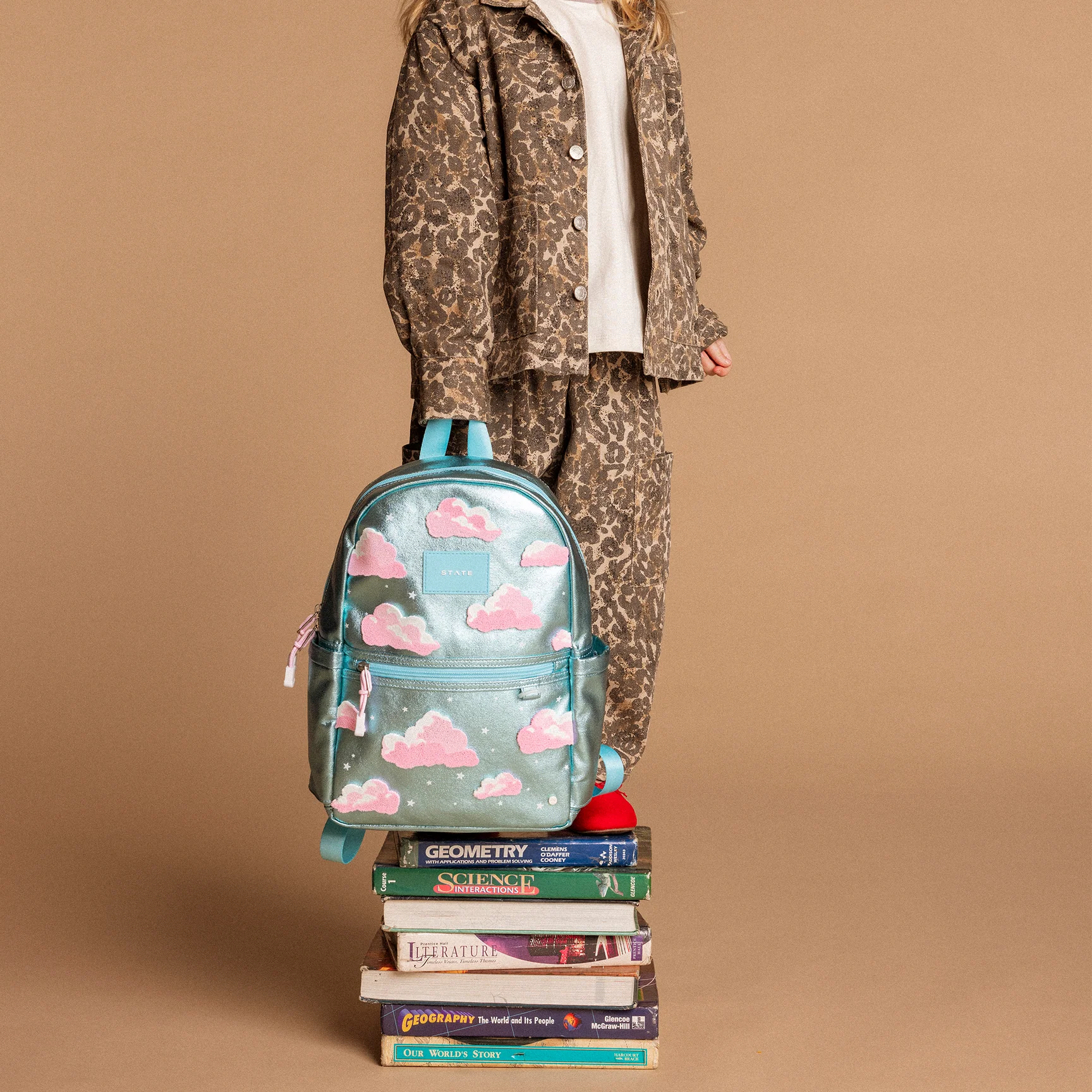 Kane Kids Mini Backpack - Clouds by State Bags - Image 2