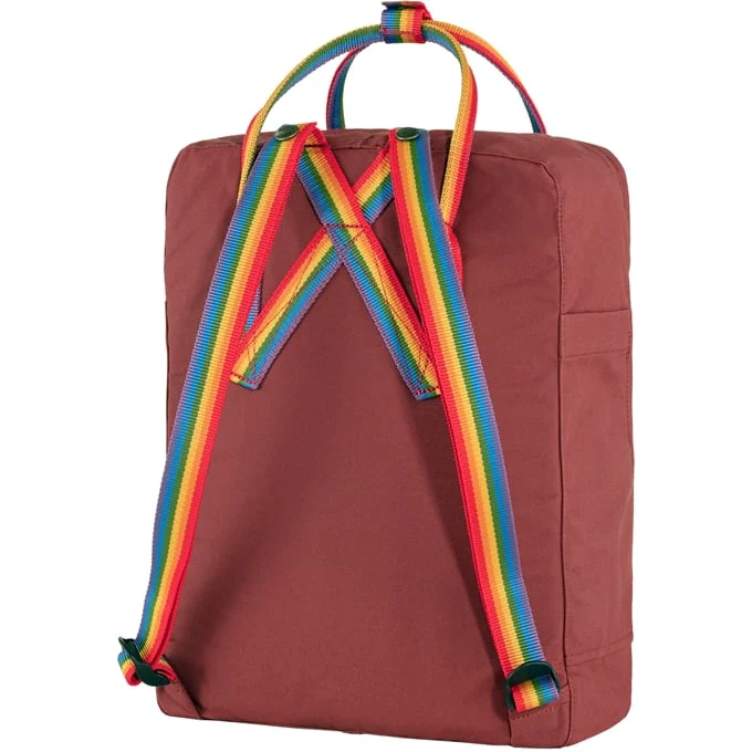 Kånken Rainbow Backpack - Ox Red by Fjallraven - Image 4
