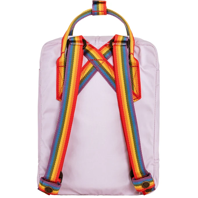 Kånken Rainbow Mini Backpack - Pastel Lavender by Fjallraven - Image 2