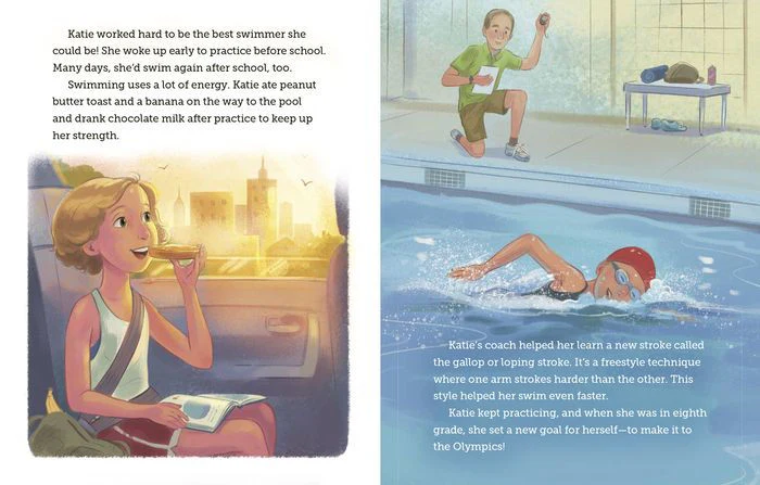 Katie Ledecky: A Little Golden Book Biography - Hardcover - Image 2