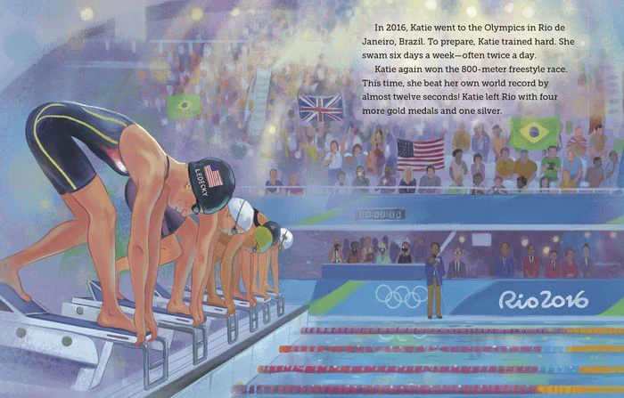 Katie Ledecky: A Little Golden Book Biography - Hardcover - Image 4