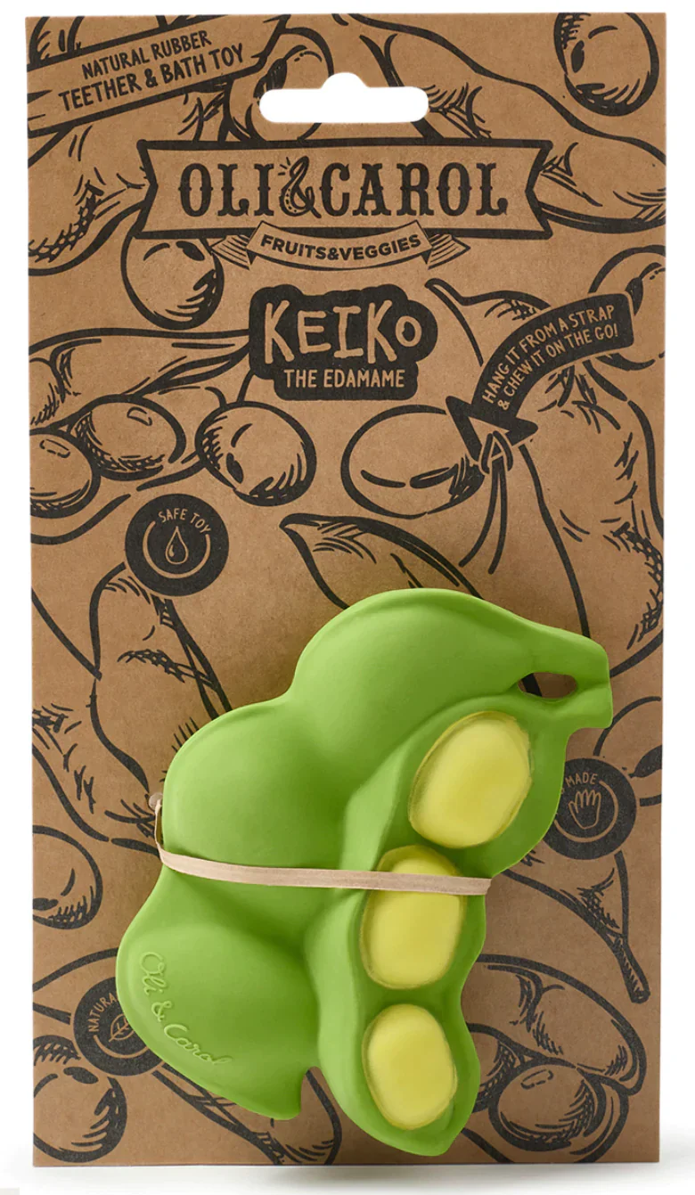 Keiko the Edamame Teether by Oli & Carol - Image 3