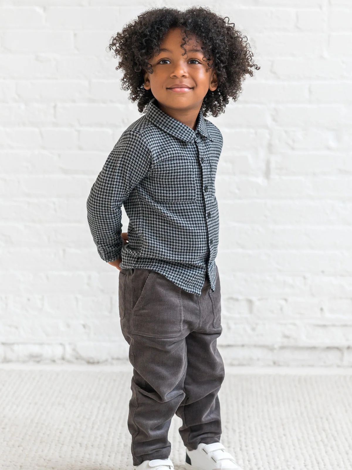 Kent Corduroy Pant - Ash by Kendi - FINAL SALE - Image 5