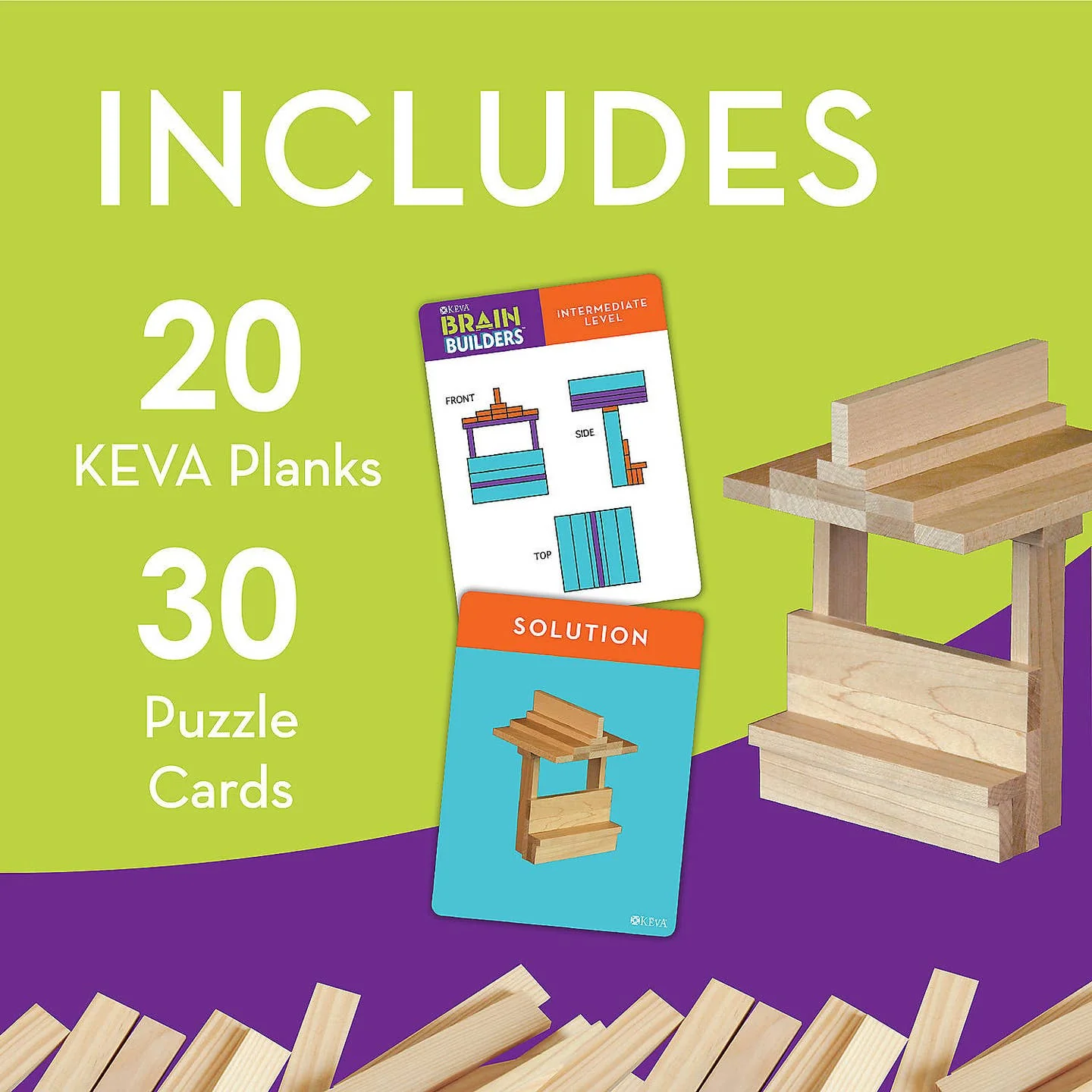 KEVA Brain Builders by Mindware - Image 3