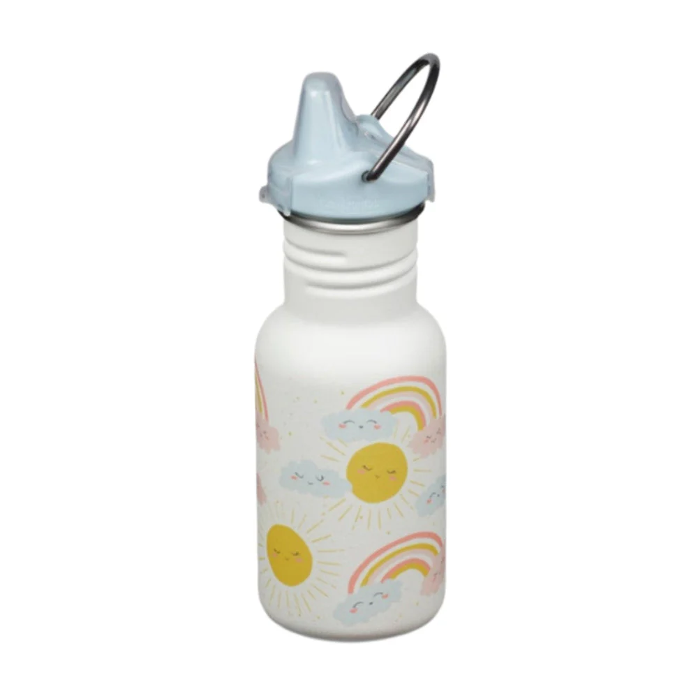Kids Classic Narrow 12oz (with Sippy Cap) - Rainbows by Klean Kanteen - Image 2