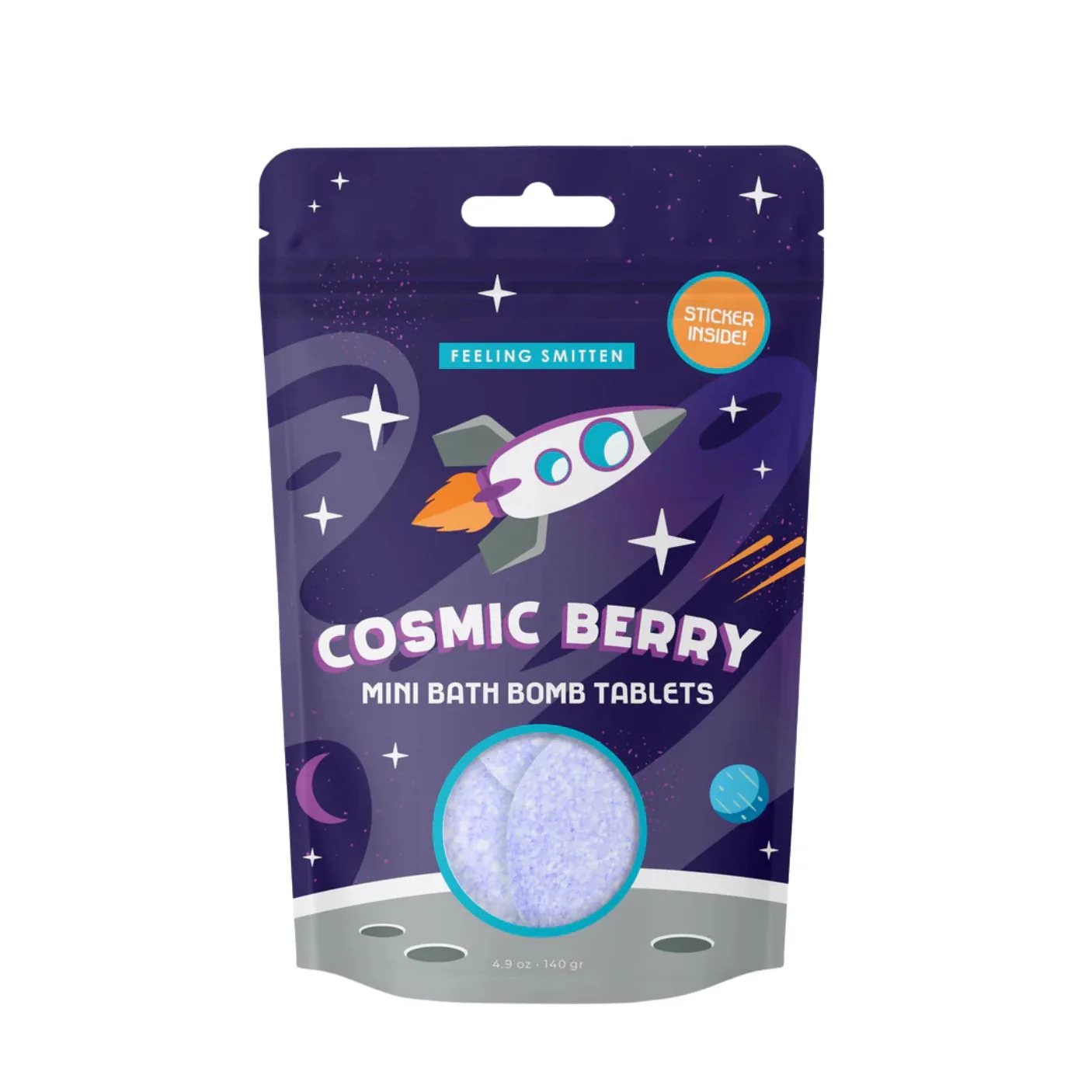 Kids Cosmic Berry Bath Bomb Tablets by Feeling Smitten