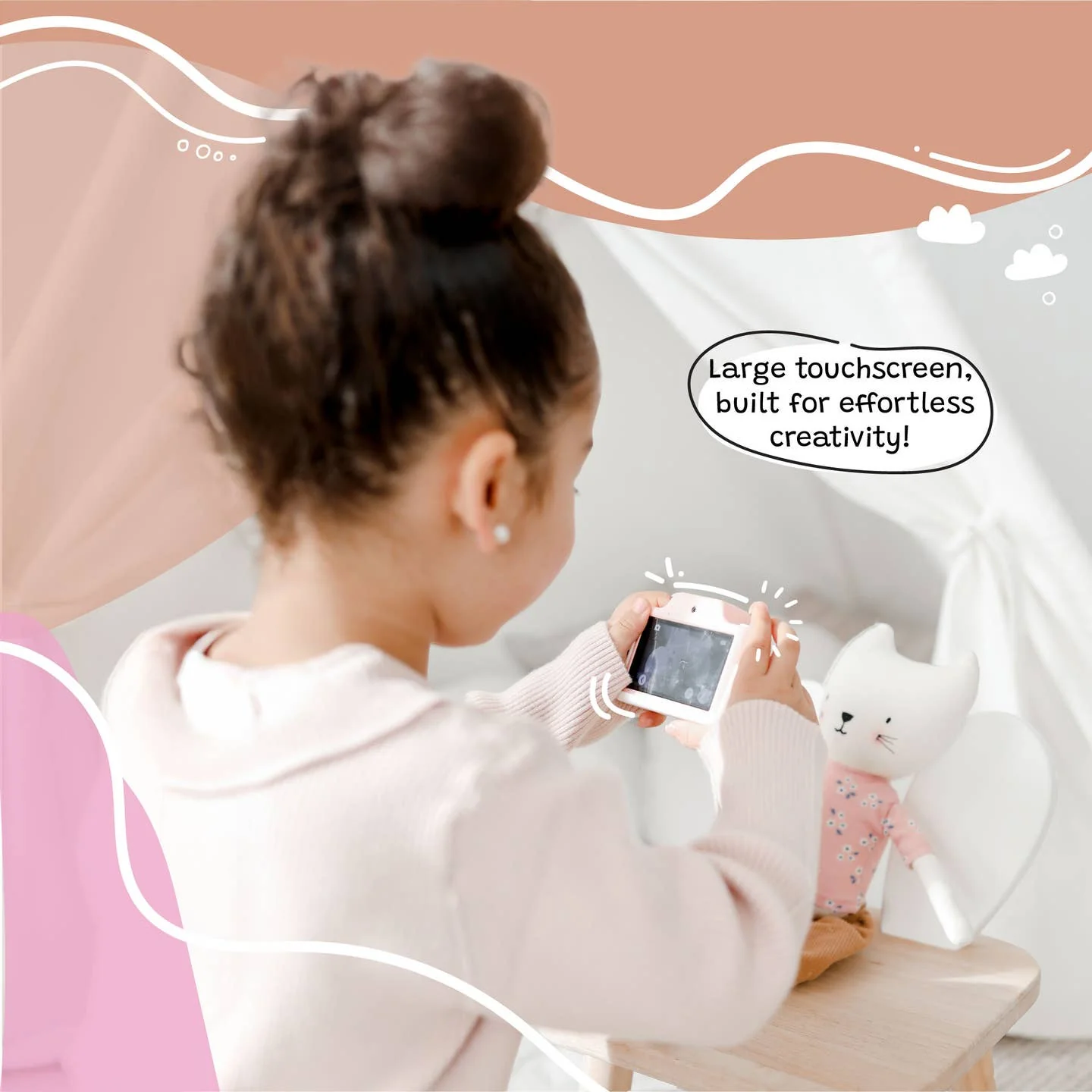 Kids' Digital Camera Model K - Meowie the Cat by Kidamento - Image 6