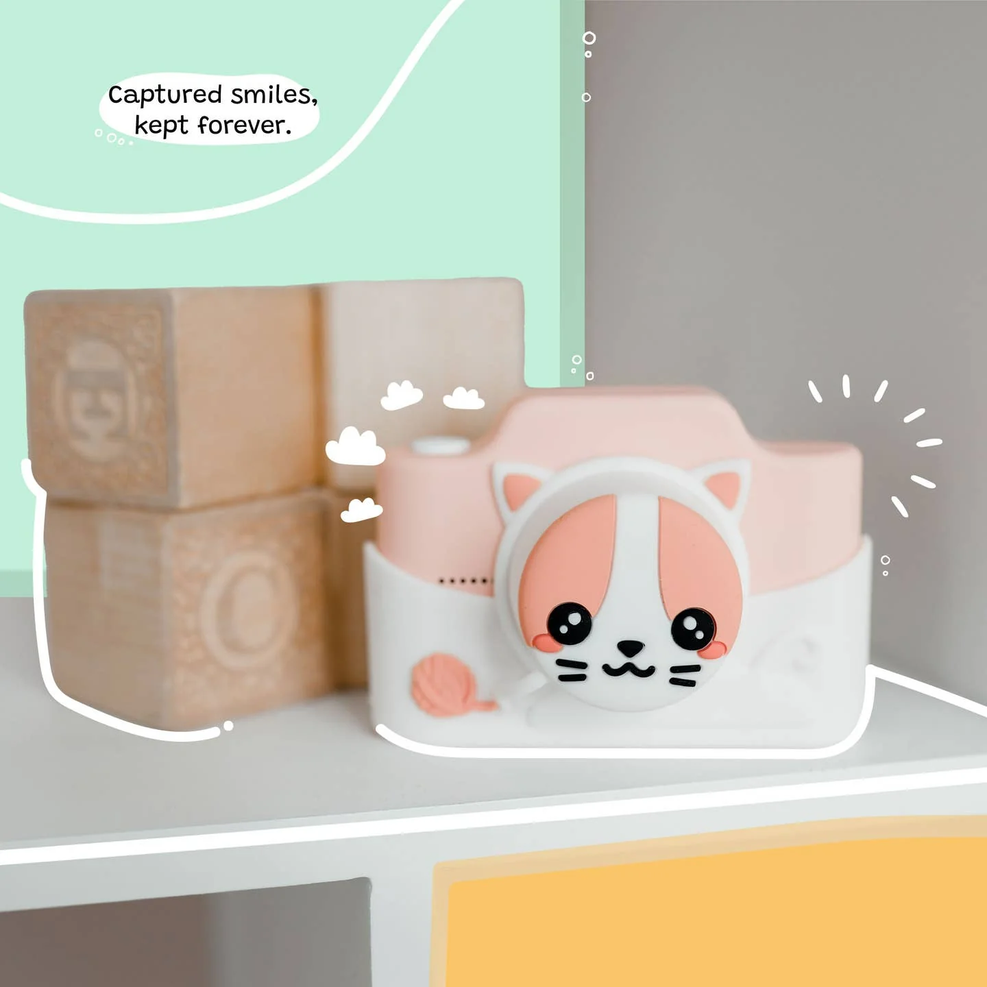 Kids' Digital Camera Model K - Meowie the Cat by Kidamento - Image 8