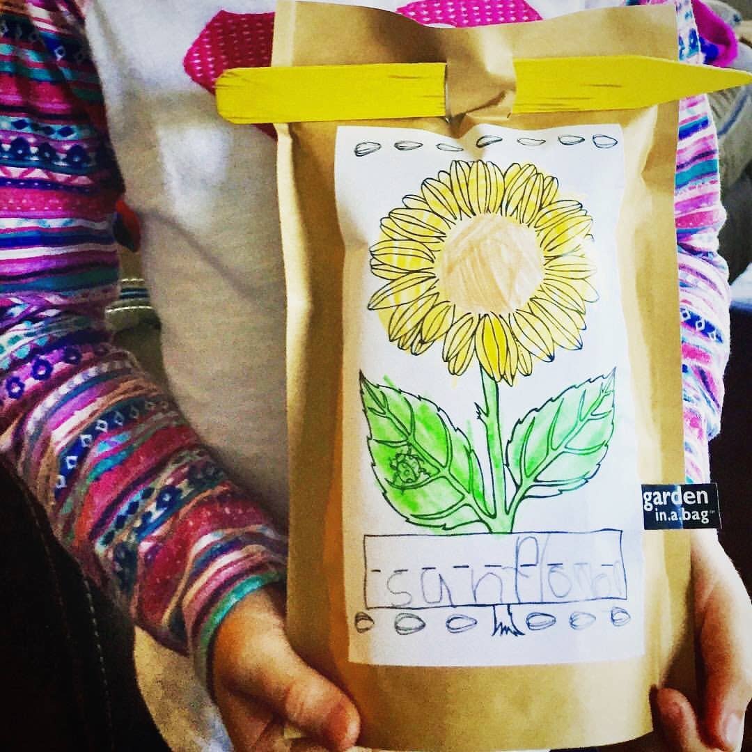 Kids' Garden in a Bag - Sunflower by Potting Shed Creations - Image 3