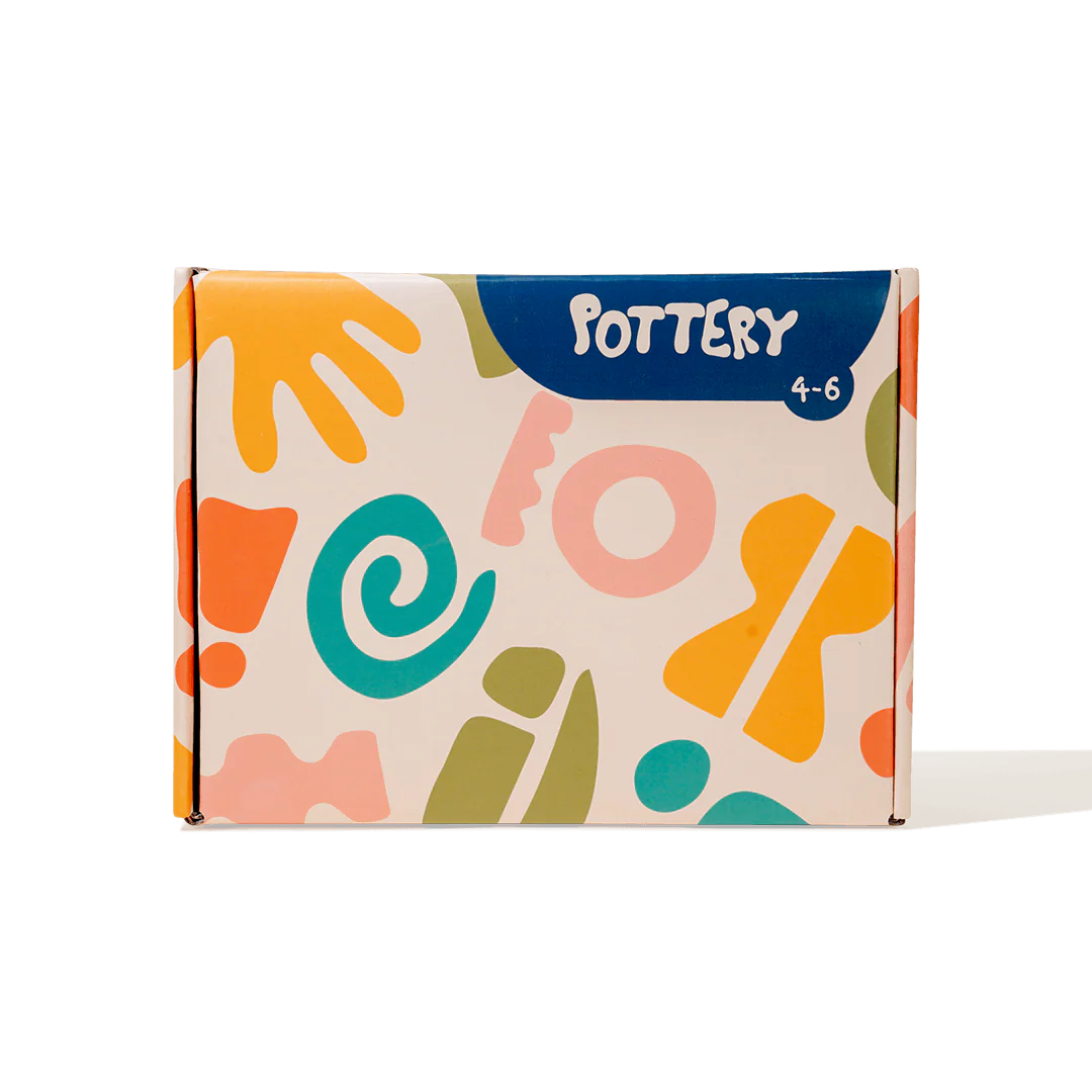 Kids Home Pottery Craft Kit - 4-7Y by Sculpd