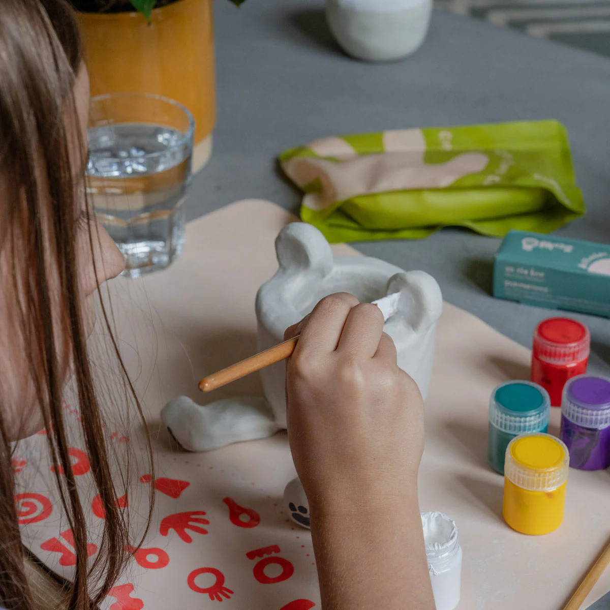Kids Home Pottery Craft Kit - 4-7Y by Sculpd - Image 3