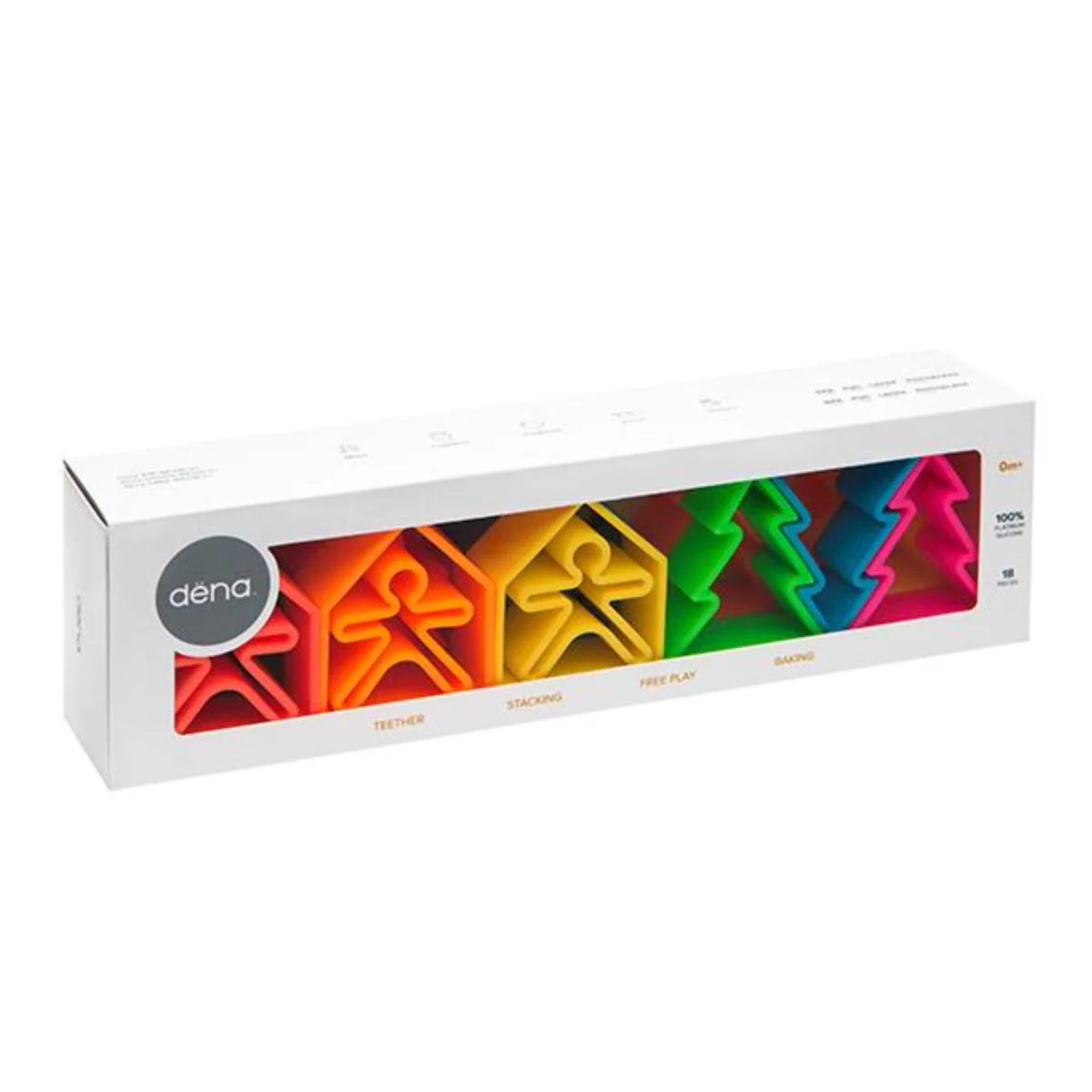 Kids, Houses + Trees 6pk - Neon by Dëna