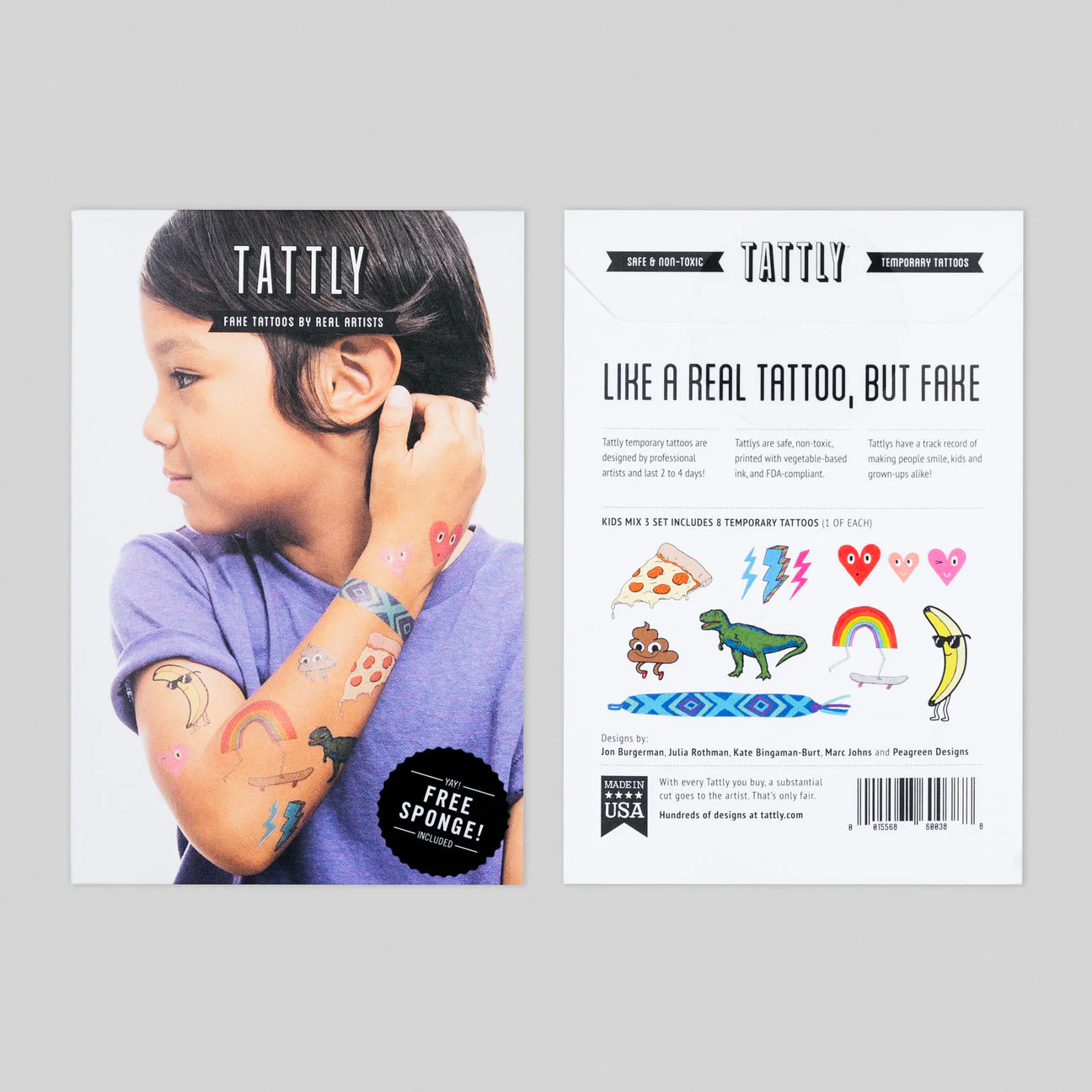 Kids Mix Three Tattoo Set by Tattly - Image 6