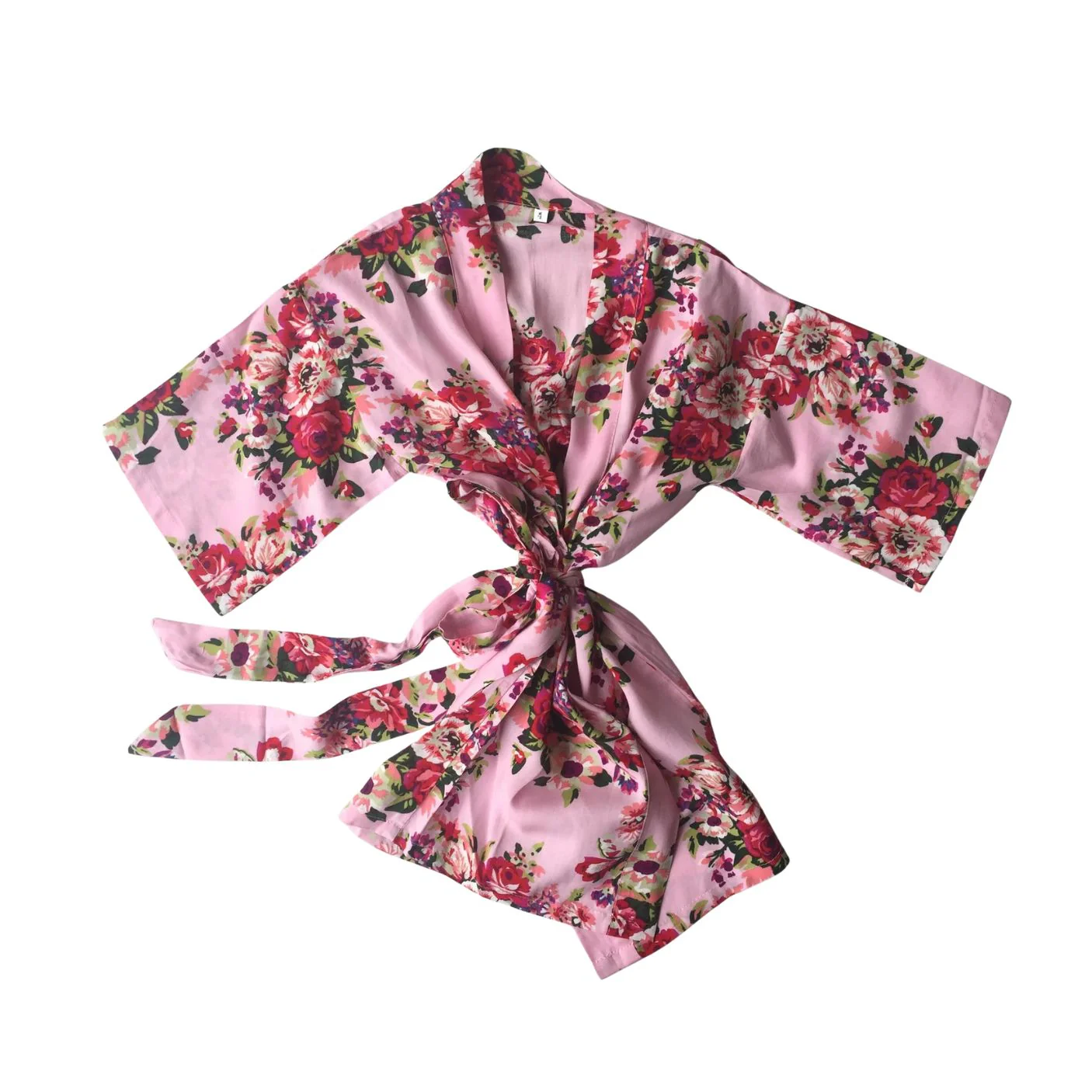Kids Robe (3-5Y) - Mabel Floral Pink by May and Joy