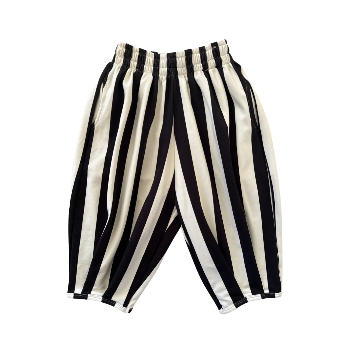 Kids Striped Baggy Pant - Jester Balloon Pant  by Best Day Ever Kids - FINAL SALE