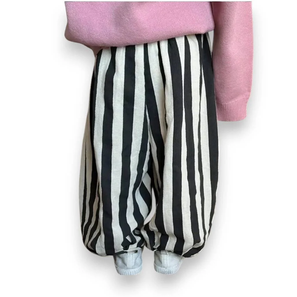 Kids Striped Baggy Pant - Jester Balloon Pant  by Best Day Ever Kids - FINAL SALE - Image 5
