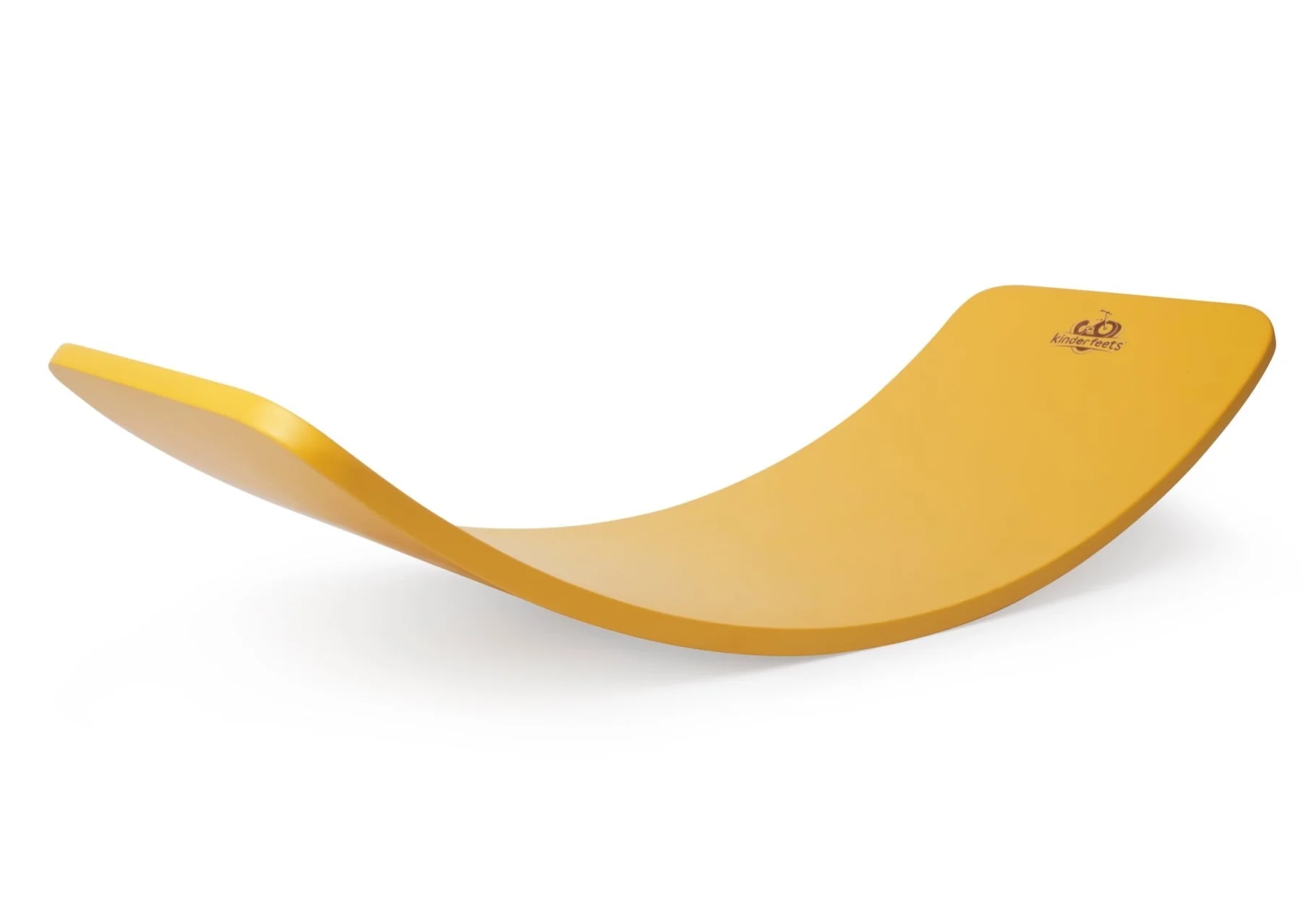Kinderboard Balance Board Waldorf Original - Mustard by Kinderfeets - Image 2