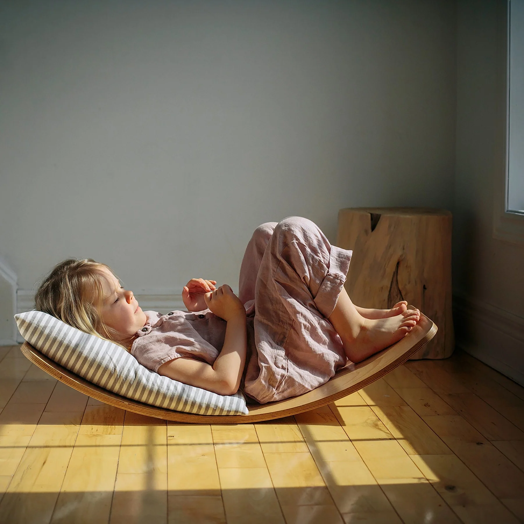 Kinderboard Balance Board Waldorf Original - Natural by Kinderfeets - Image 4
