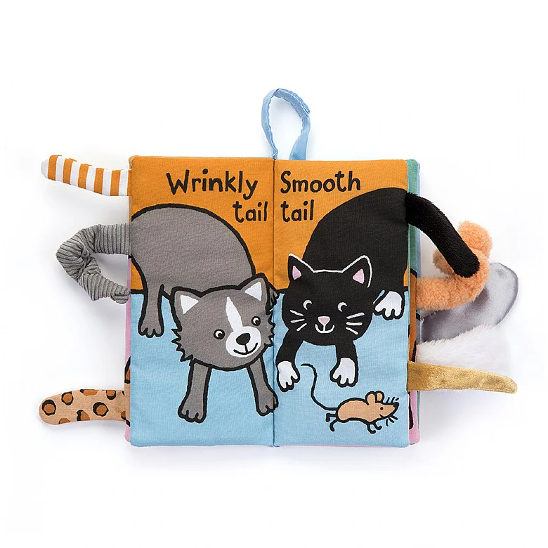 Kitten Tails Crinkly Fabric Book by Jellycat - Image 2