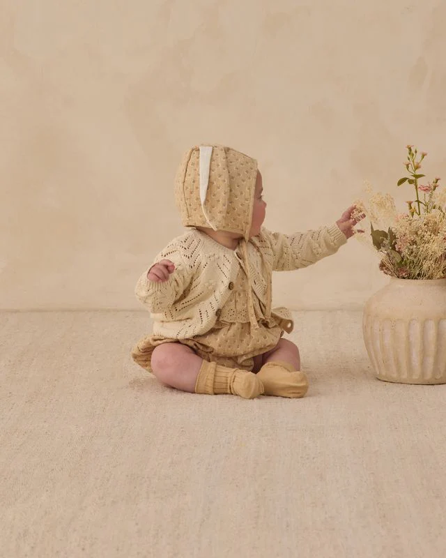 Knit Cardigan - Natural by Quincy Mae - Image 6