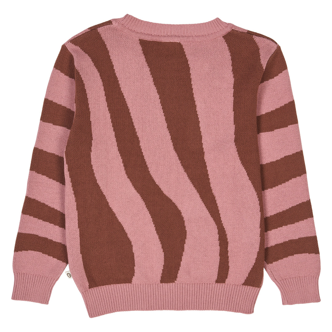 Knit Jacquard Sweater - Nostalgia Rose by Musli - FINAL SALE - Image 2