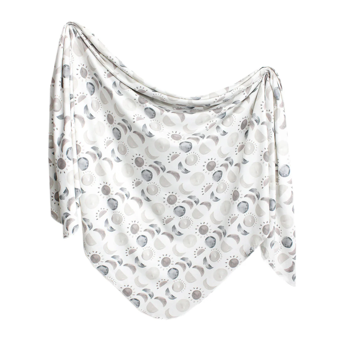 Knit Swaddle Blanket - Eclipse by Copper Pearl