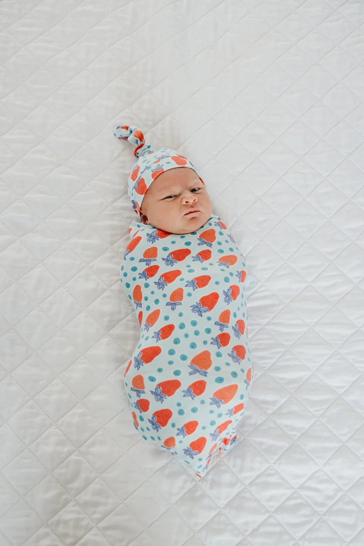 Knit Swaddle Blanket - Liberty by Copper Pearl - Image 3