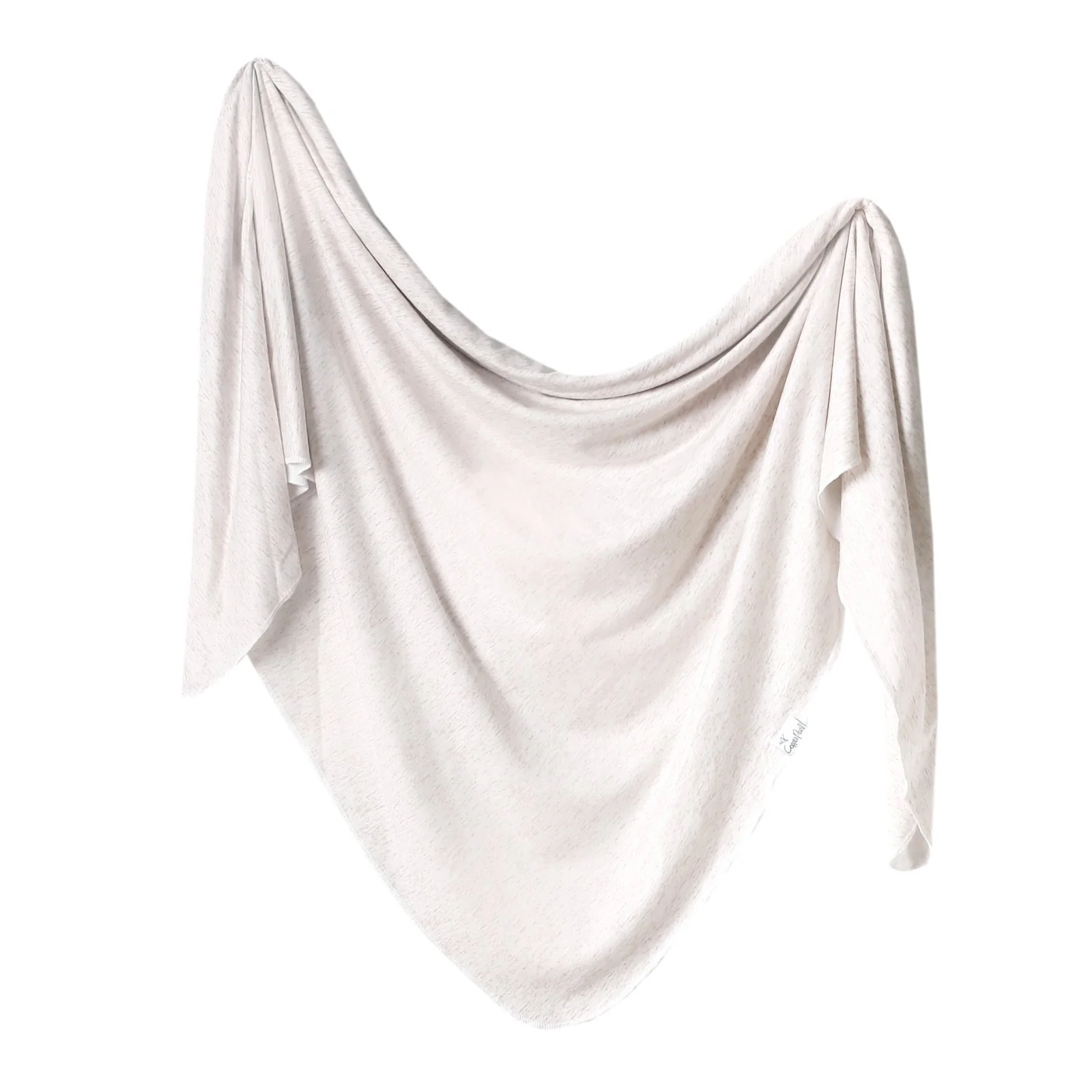 Knit Swaddle Blanket - Oat by Copper Pearl
