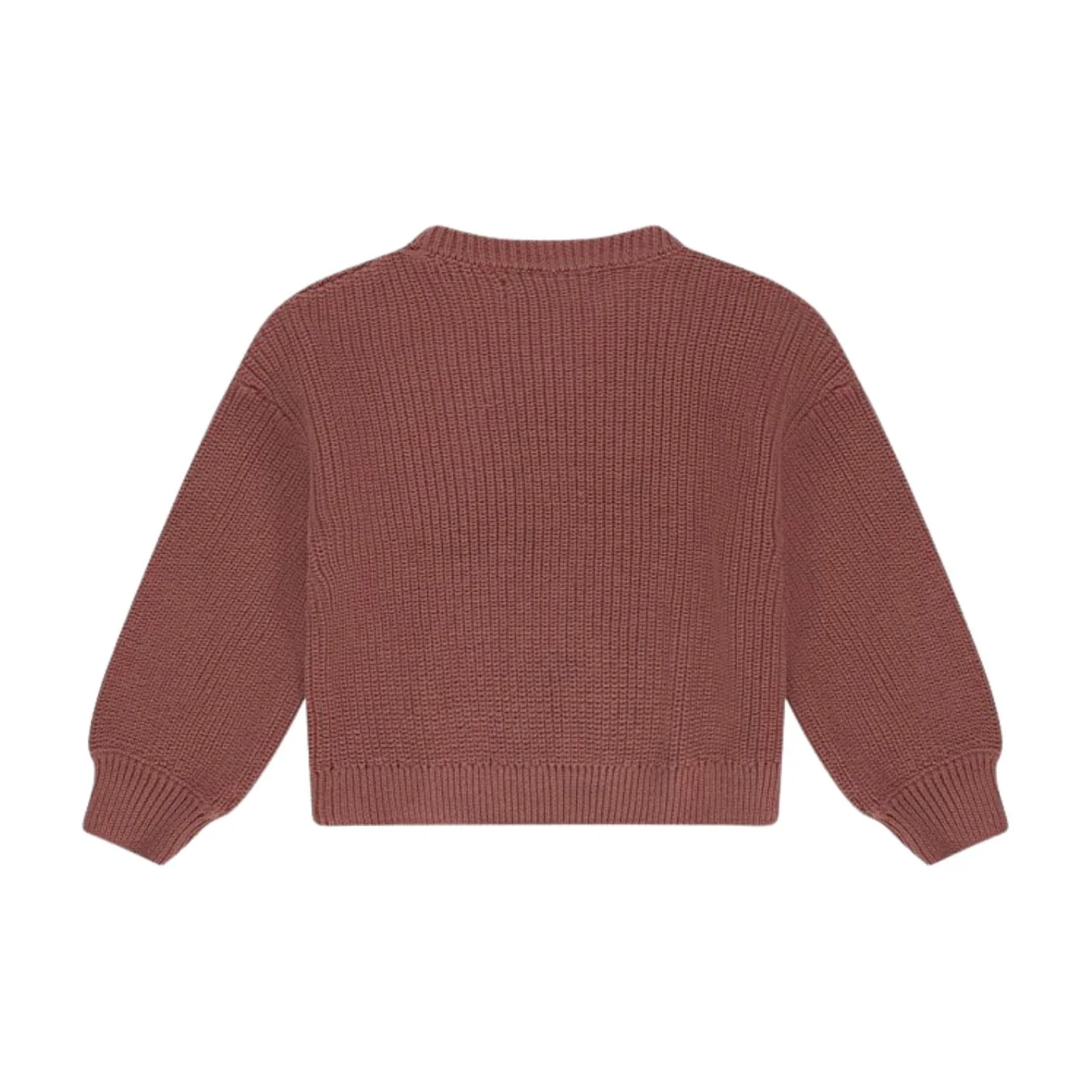 Knitted Heart Pullover - Velvet Rose by Babyface - FINAL SALE - Image 3
