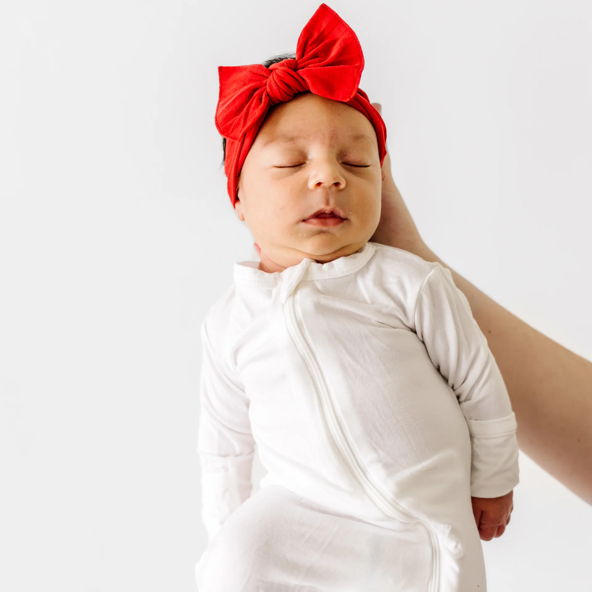 Knot Headband - Cherry by Baby Bling - Image 2