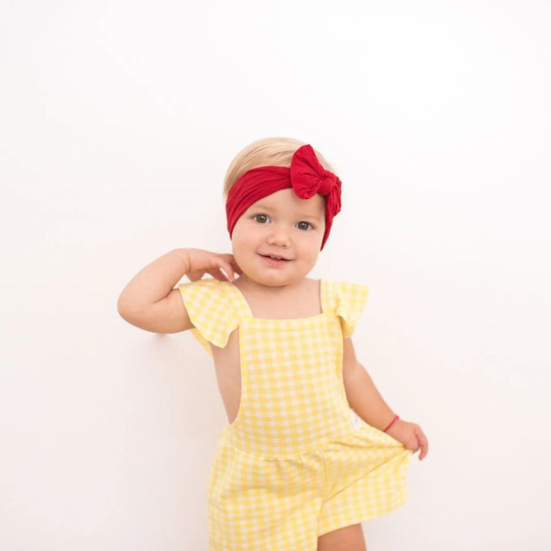 Knot Headband - Cherry by Baby Bling - Image 3