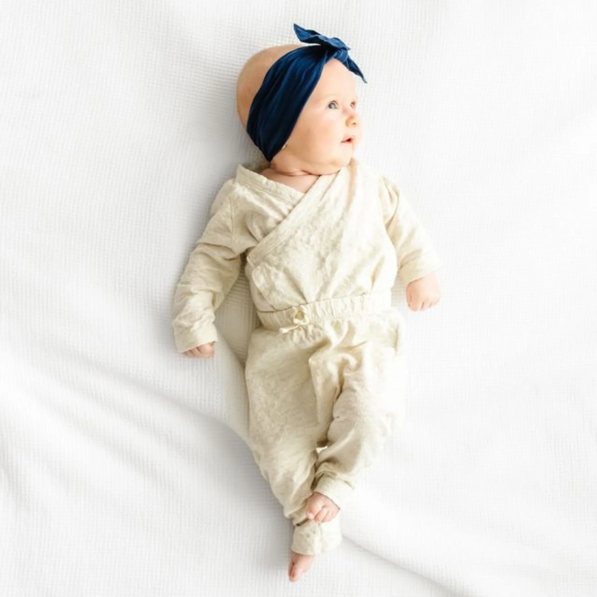 Knot Headband - Navy by Baby Bling - Image 2