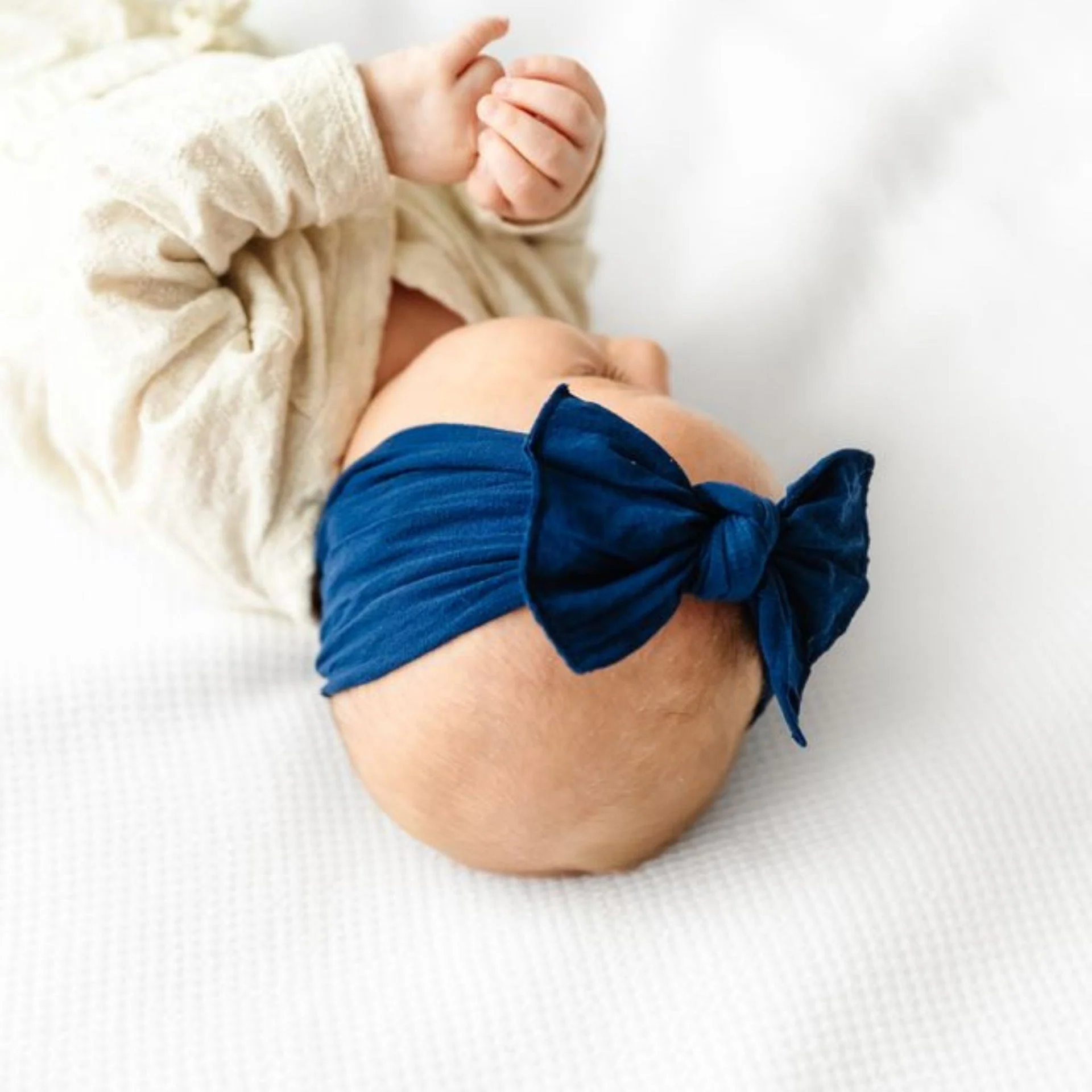 Knot Headband - Navy by Baby Bling - Image 3