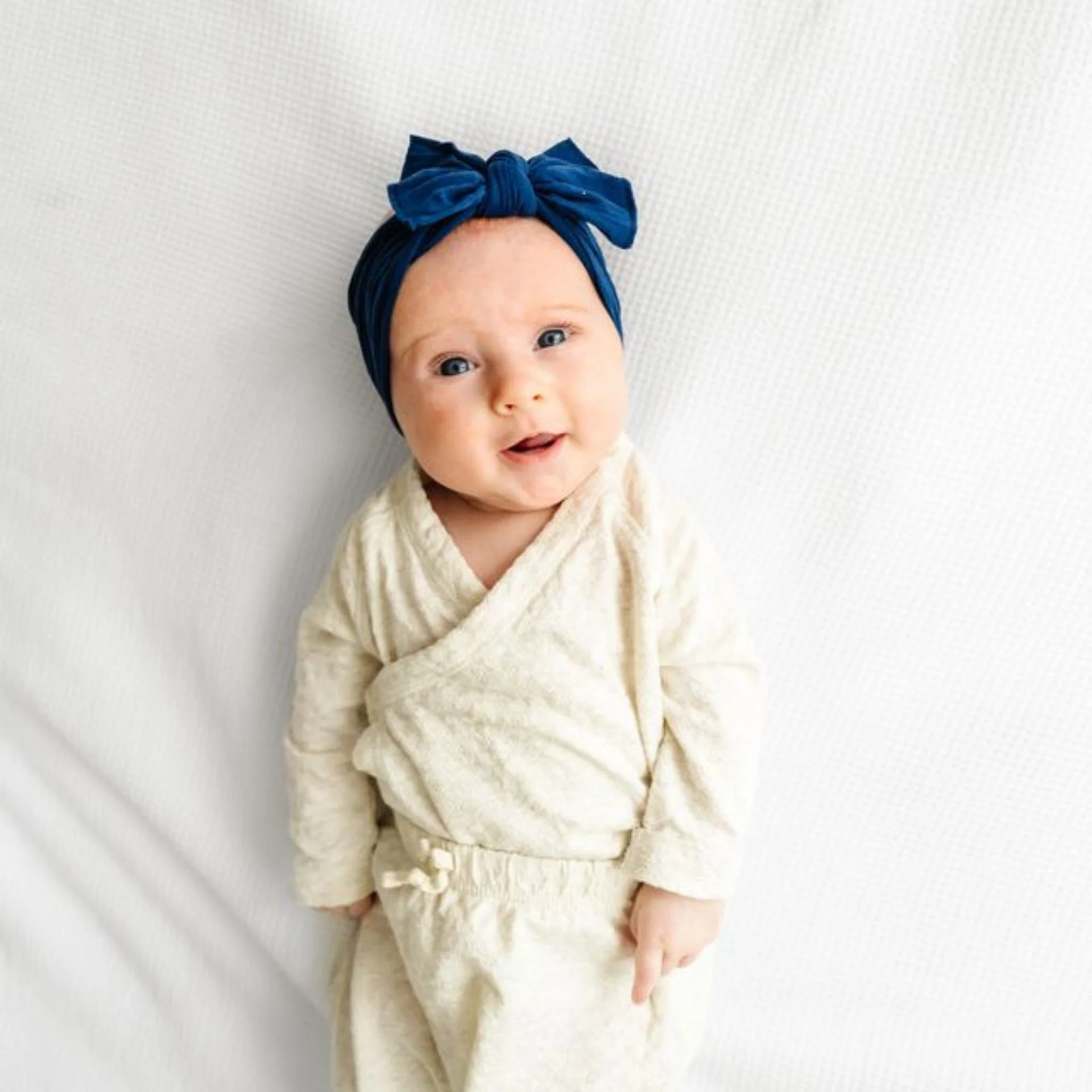 Knot Headband - Navy by Baby Bling - Image 4