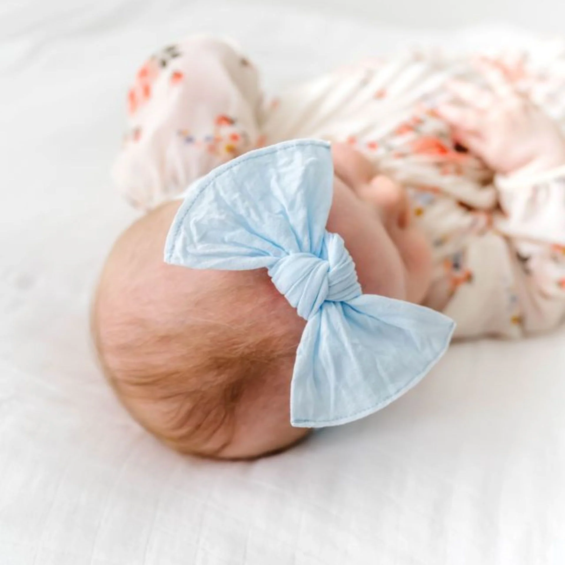 Knot Headband - Sky Blue by Baby Bling - Image 2