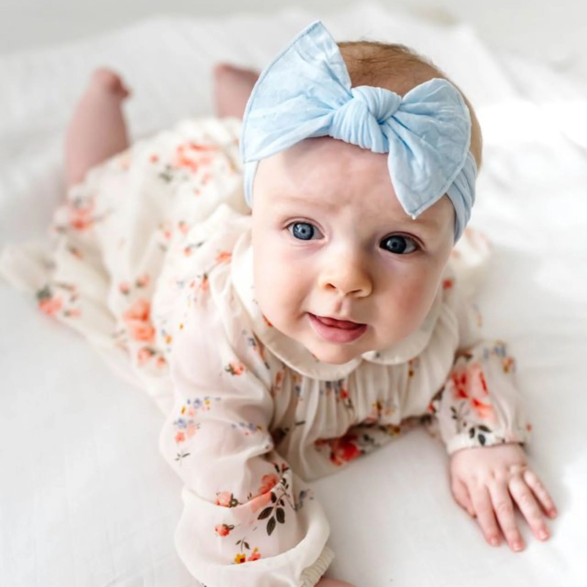 Knot Headband - Sky Blue by Baby Bling - Image 3