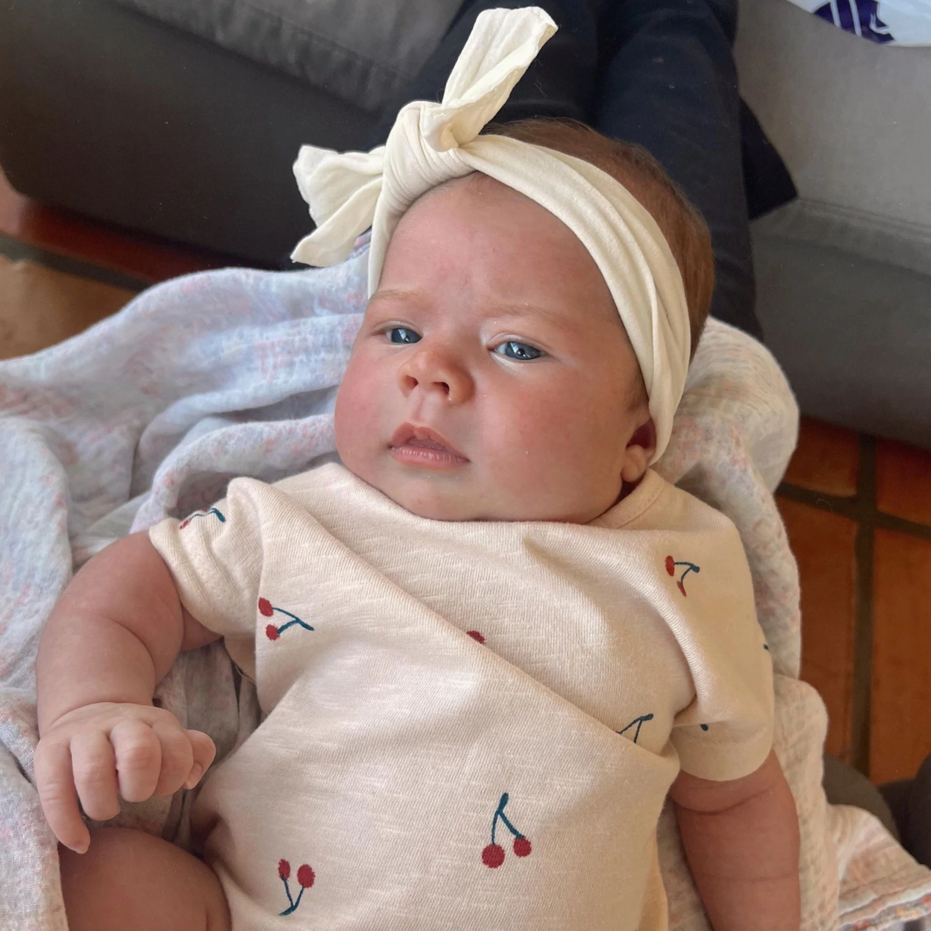 Knot Headband - Ivory by Baby Bling - Image 3