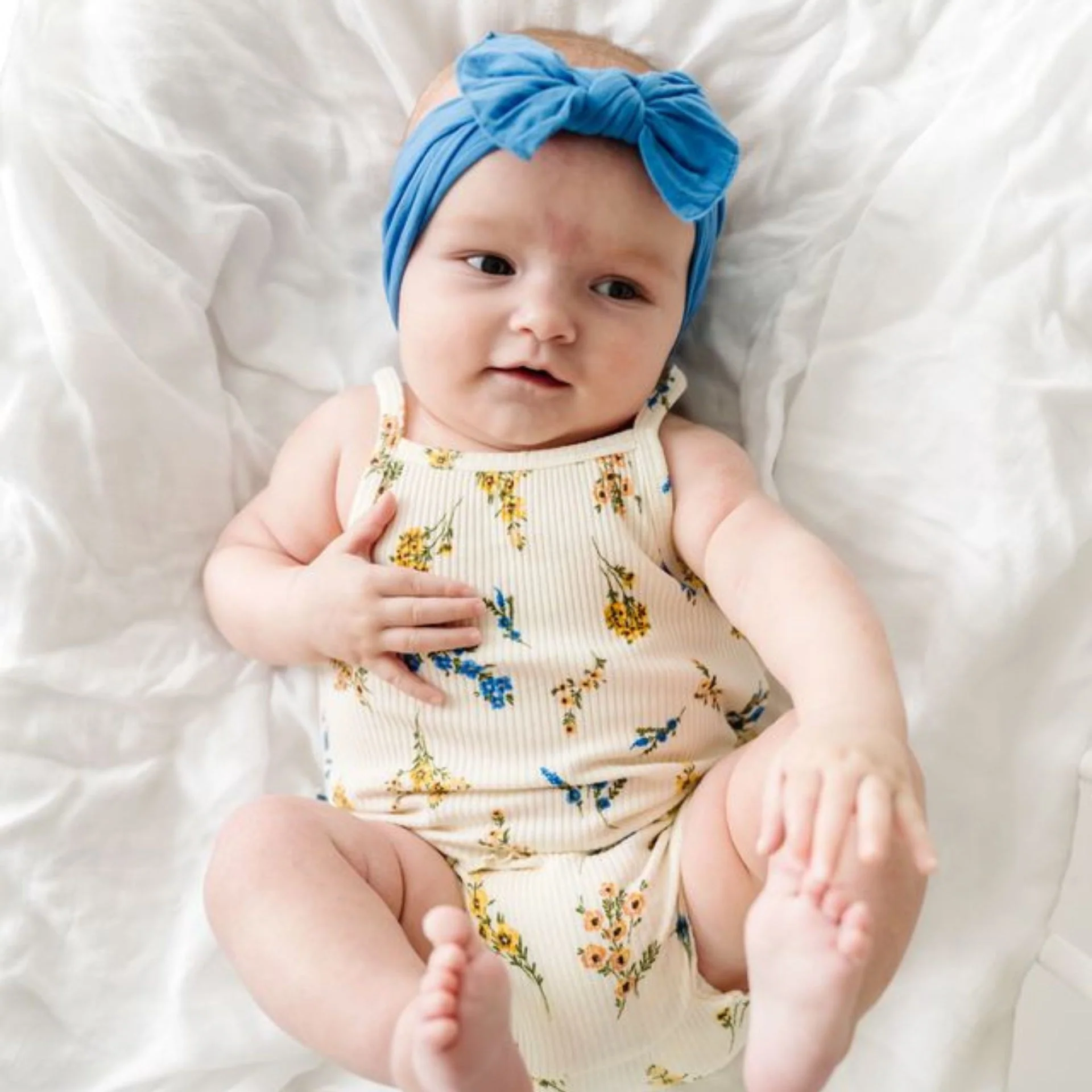 Knot Headband - Denim by Baby Bling - Image 3