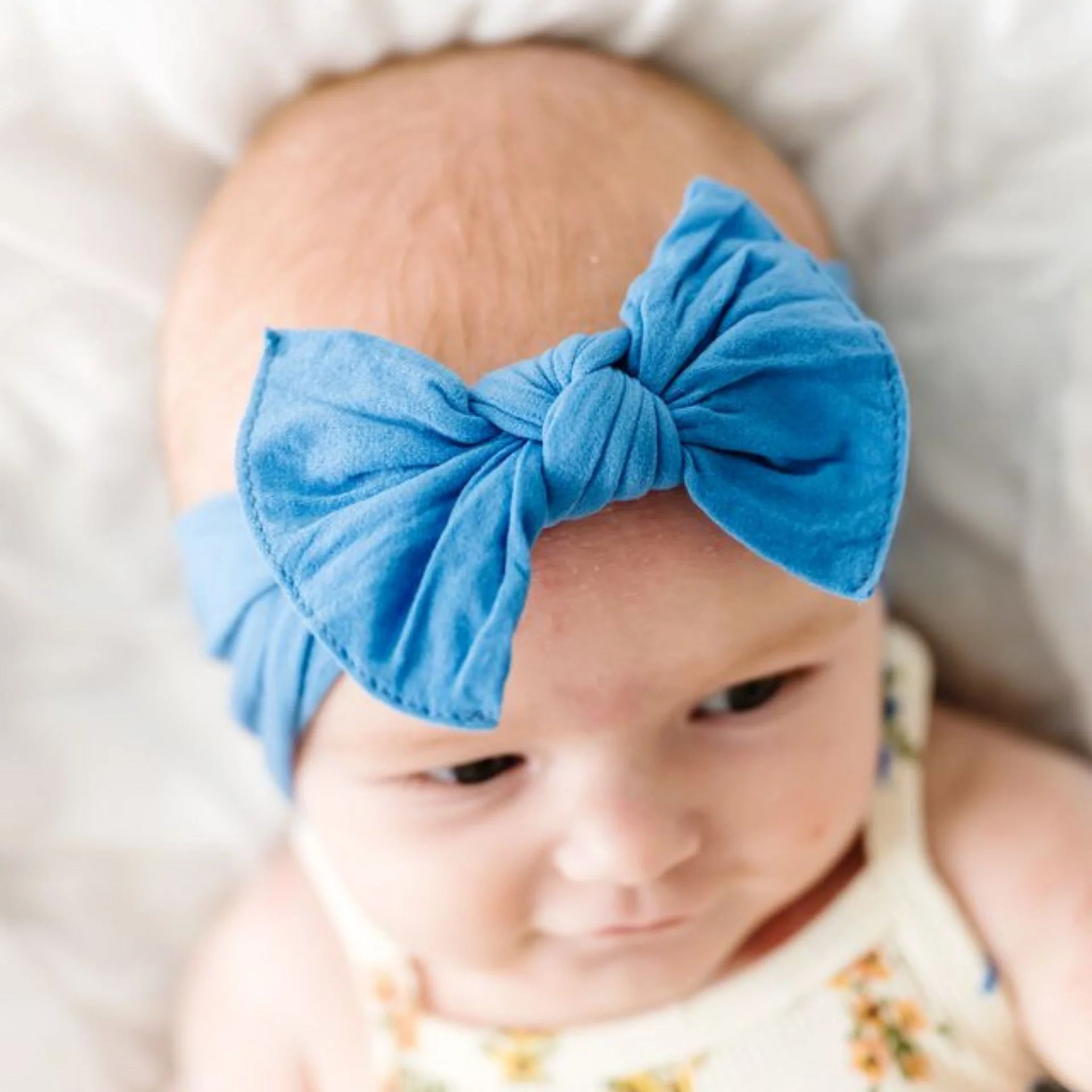 Knot Headband - Denim by Baby Bling - Image 4