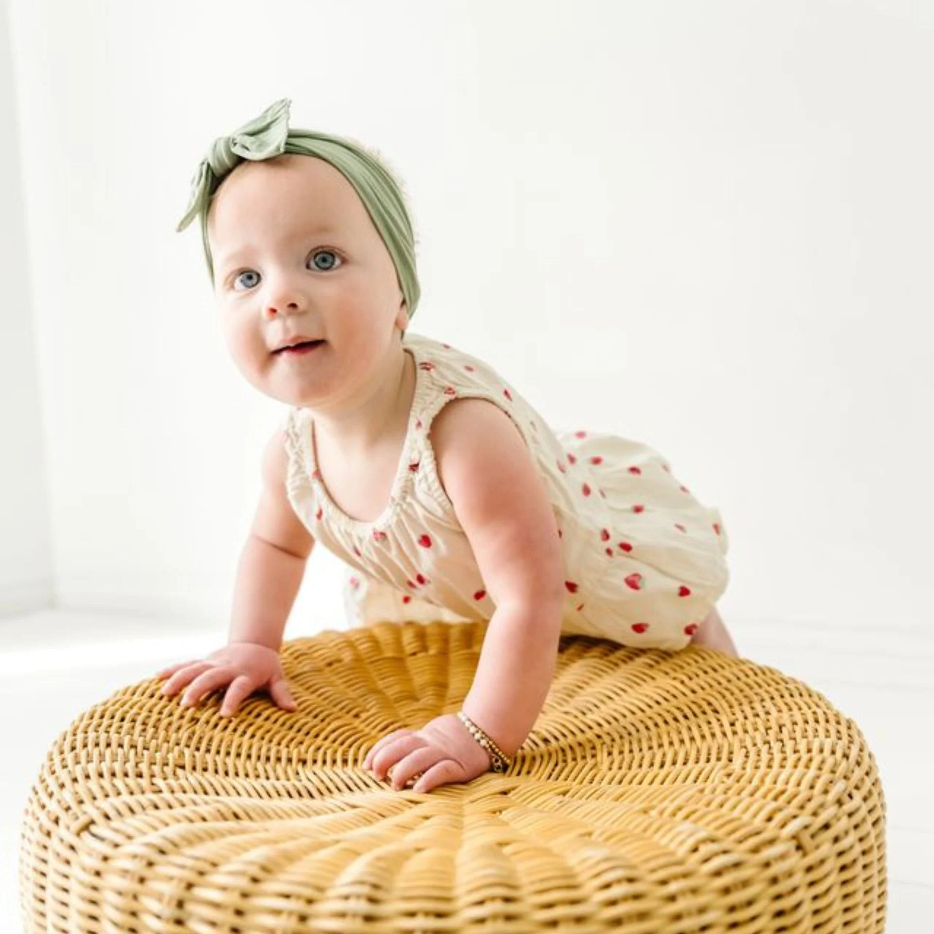 Knot Headband - Sage by Baby Bling - Image 2