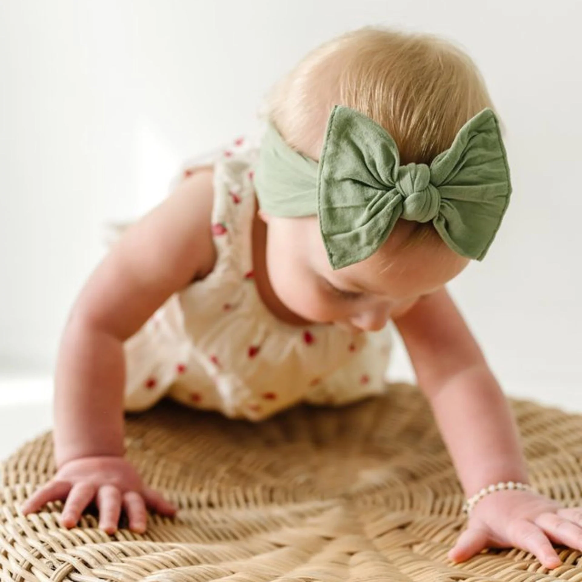 Knot Headband - Sage by Baby Bling - Image 3
