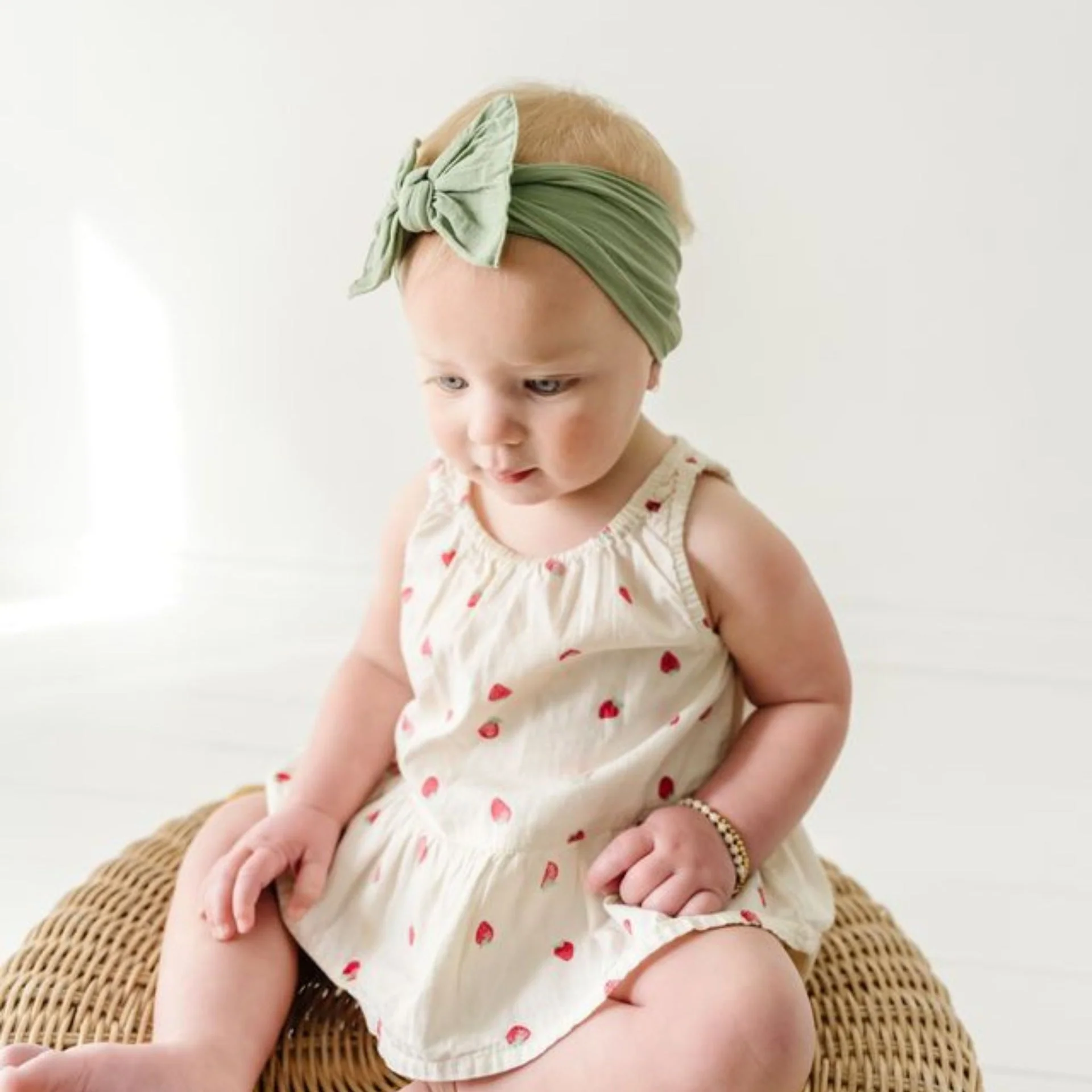 Knot Headband - Sage by Baby Bling - Image 4