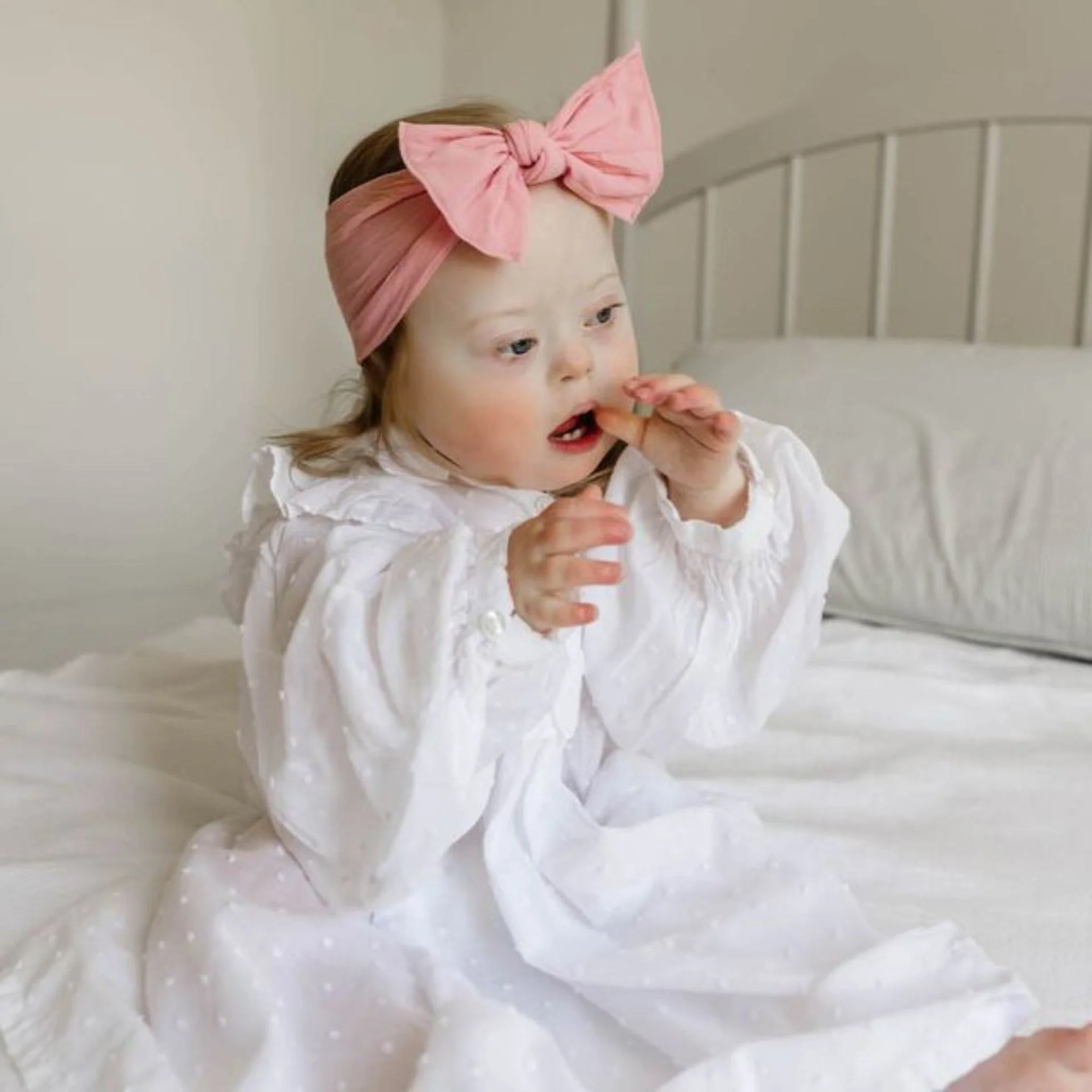 Knot Headband - Zinnia by Baby Bling - Image 3