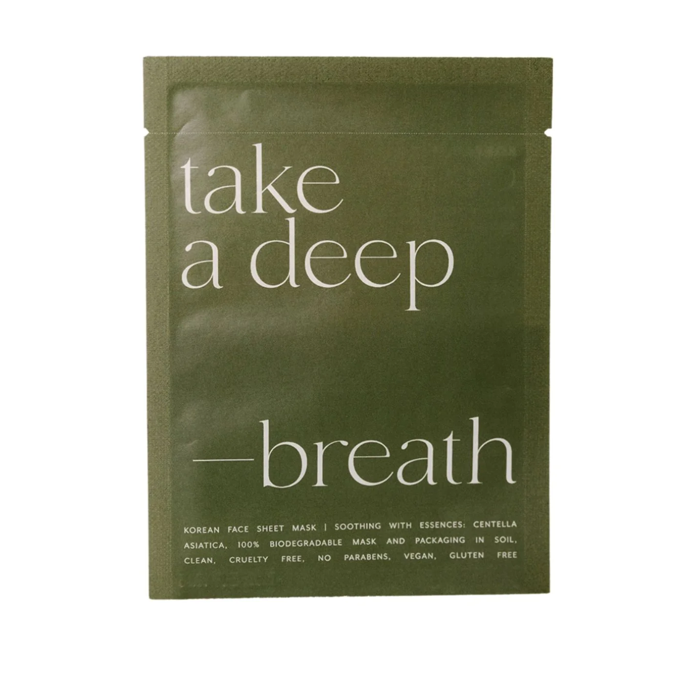 Korean Sheet Mask - Take A Deep Breath by Lucky Owl