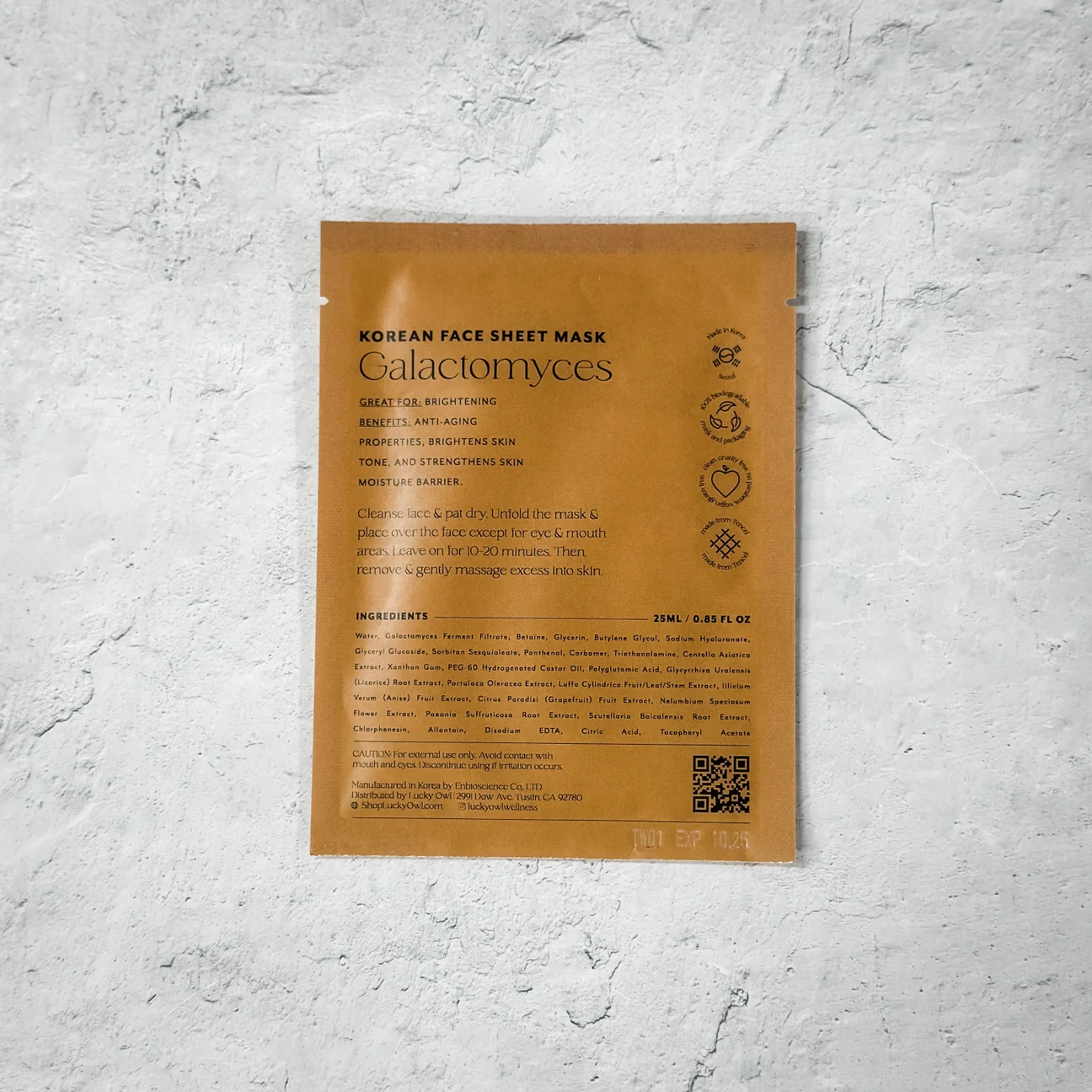 Korean Sheet Mask - You've Got This by Lucky Owl - Image 3