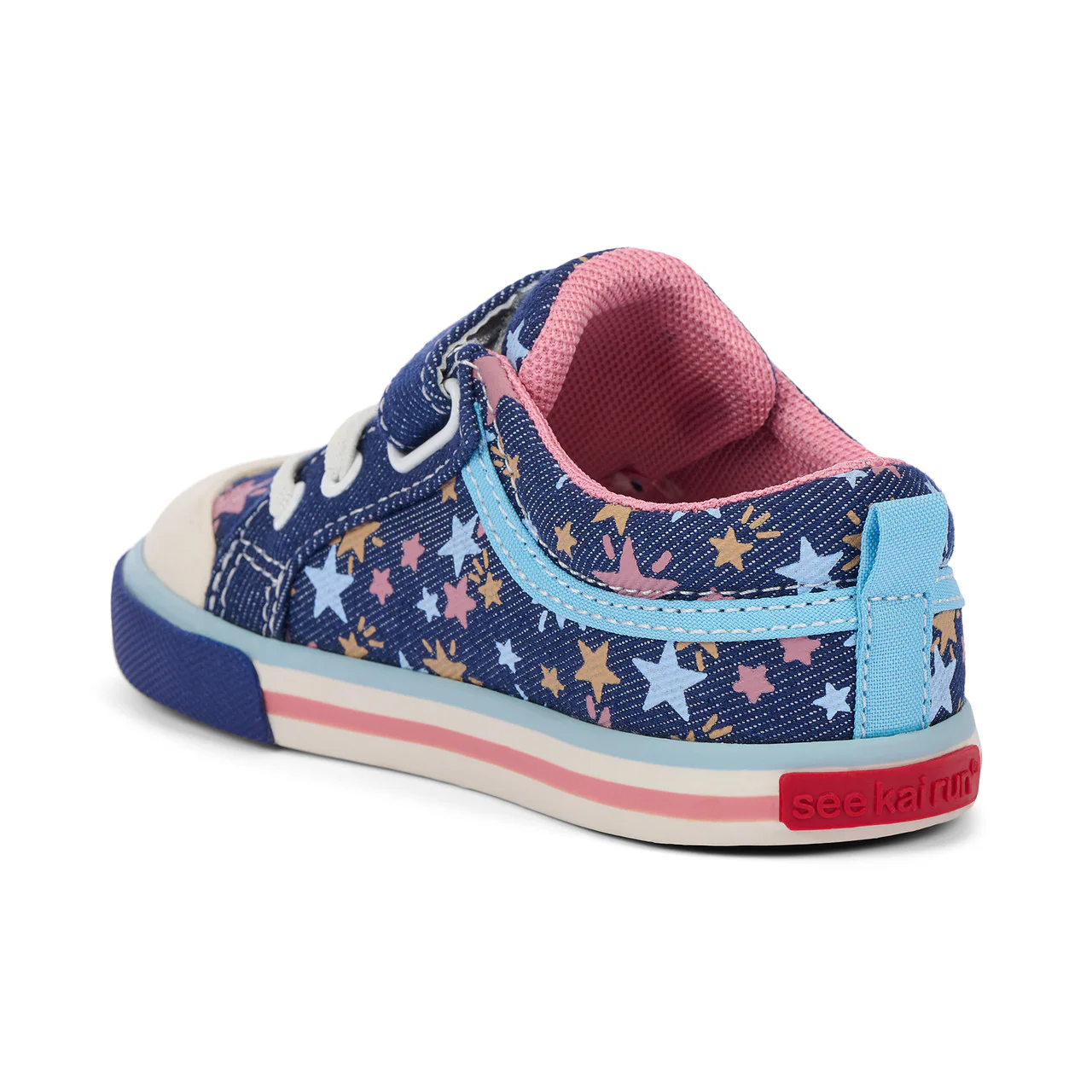 Kristin Shoes - Navy Denim/Stars by See Kai Run - Image 2